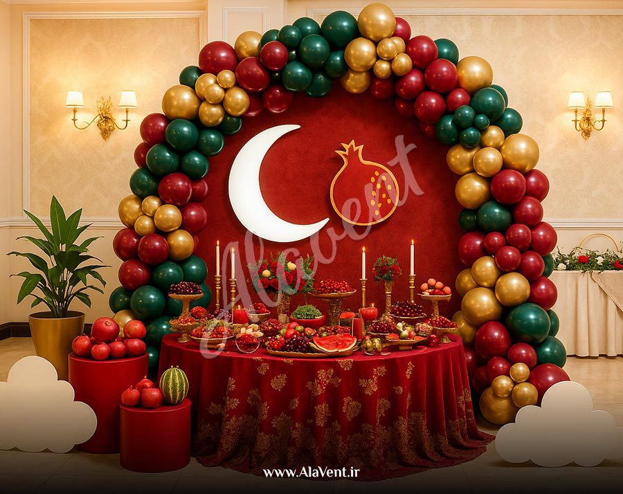 اجاره دکور شب یلدا در مشهد
