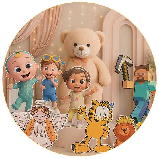 استند شخصیت و عروسک
