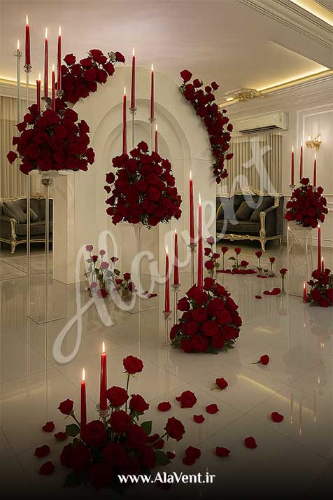 دکوراسیون شب یلدای عروس